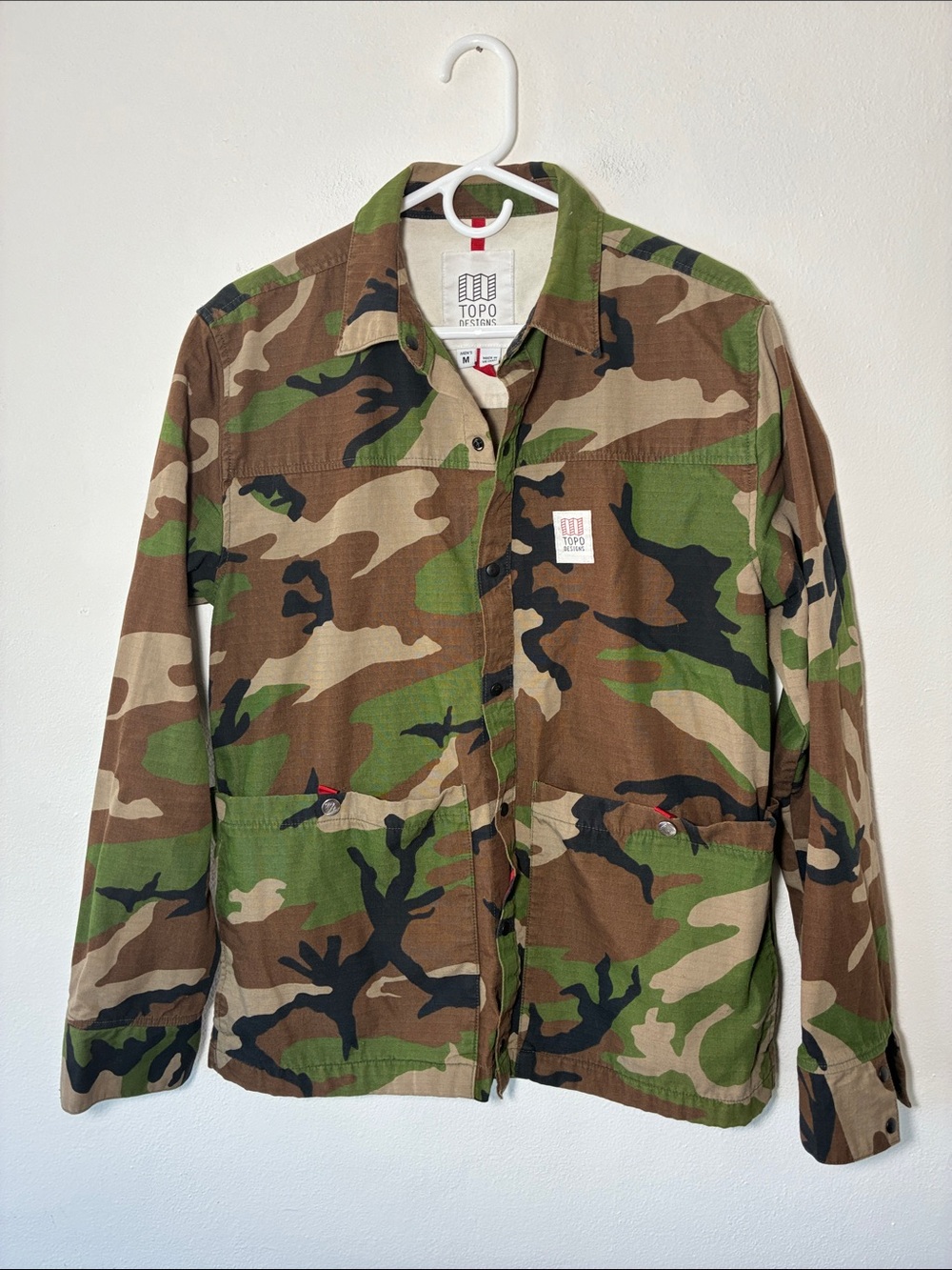 TOPO DESIGNS Camo Field Jacket Men's Medium